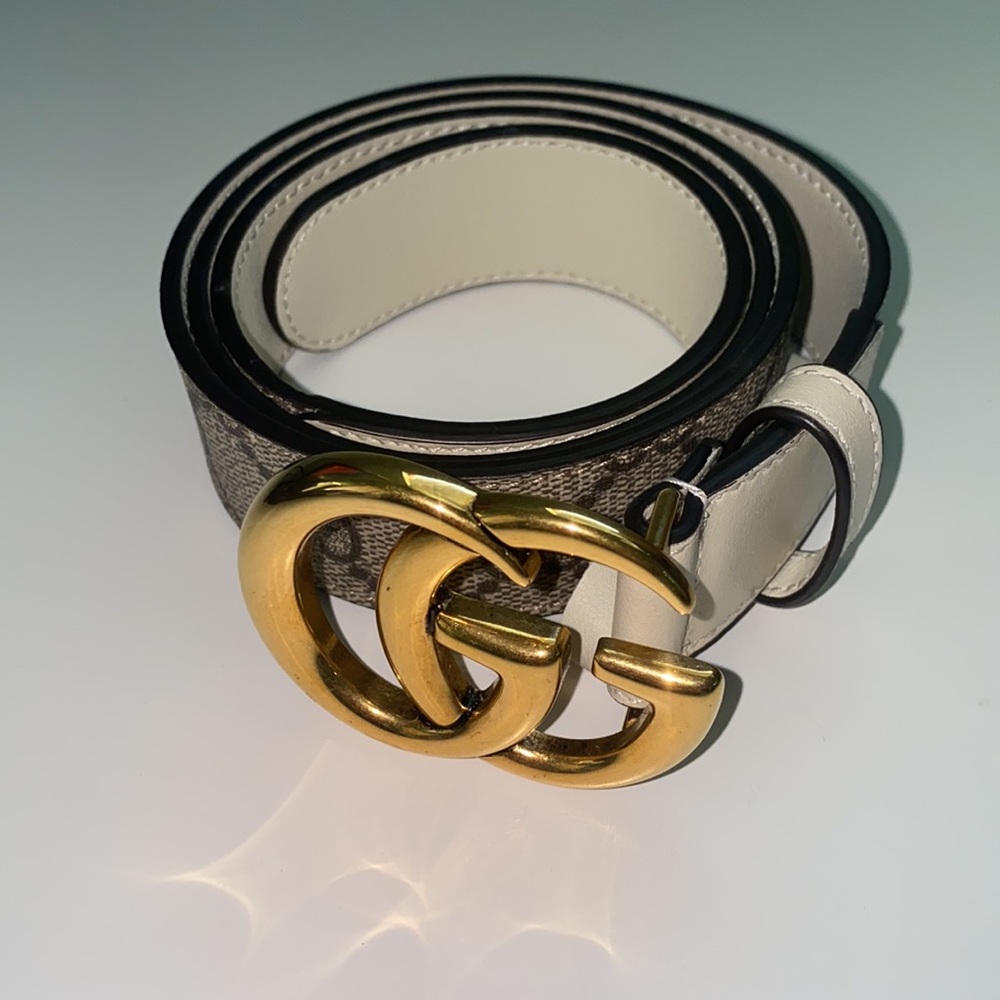 Gucci GG thin Marmont belt